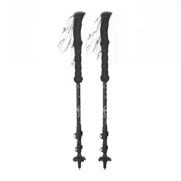 FRILUFTS SCHESAPLANA Trekkingstöcke BLACK 2 FRILUFTS SCHESAPLANA Trekkingstöcke BLACK – Bild 2