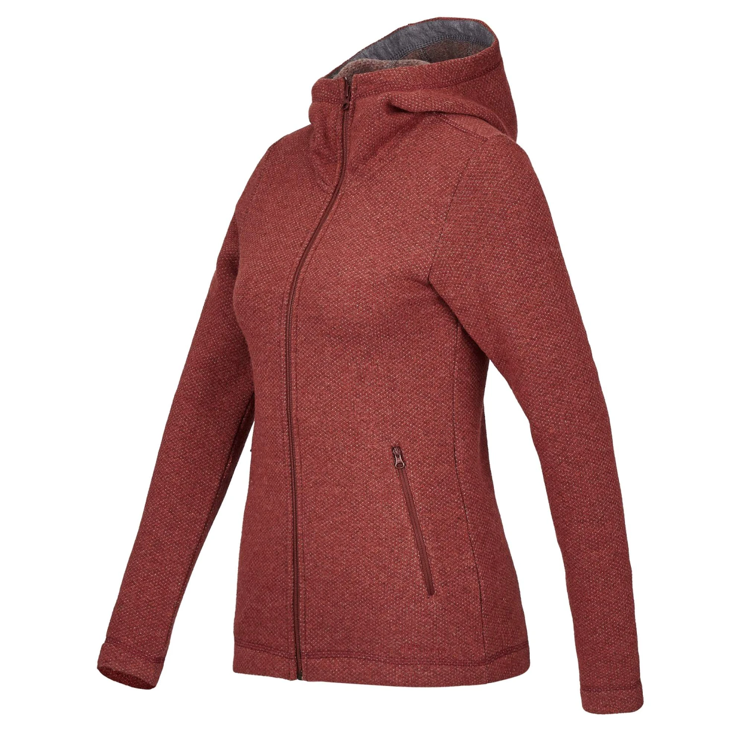 FRILUFTS TYA HOODED JACKET Damen - Fleecejacke Rot 2 FRILUFTS TYA HOODED JACKET Damen - Fleecejacke Rot – Bild 2